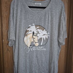 Spiced Equestrian T Shirt English Rider Shirt XL